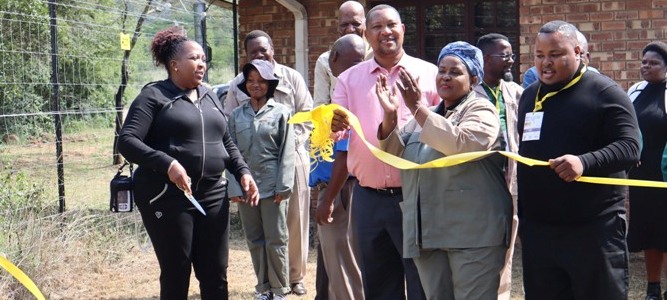 Mpumalanga Premier on the occassion of Official handover of Chief Albert Luthuli Local Municipality Projects