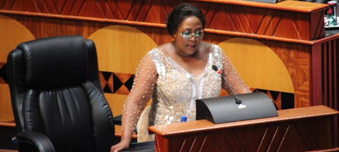 The occasion of the 2023 State Of the Province Address (SOPA) by Premier Refilwe Mtshweni-Tsipane held at the Mpumalanga Legislature in Mbombela, City of Mbombela Local Municipality