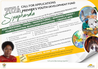Call for applications: 2024 Premier's Youth Development Fund - Closing date 03 May 2024